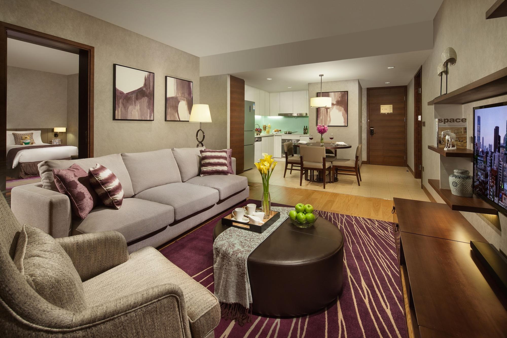 Ascott Raffles City Chengdu Exterior foto