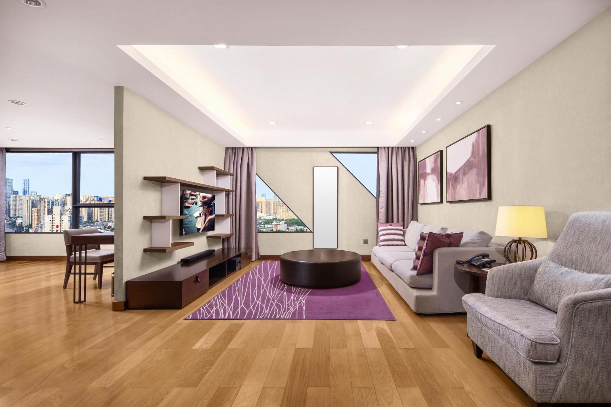 Ascott Raffles City Chengdu Exterior foto